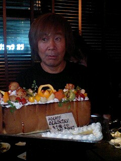 串田アキラ生誕記念パセラハニトーケーキ！！　